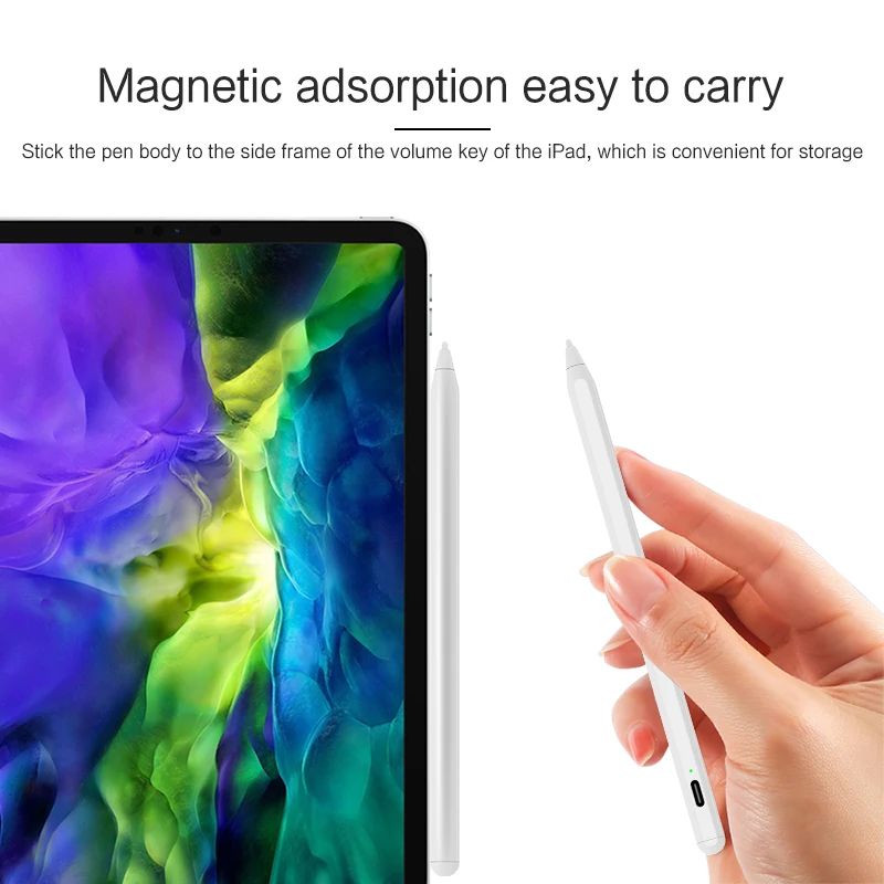 Стилус для iPad HUAWEI Lenovo Samsung Surface Pro XiaoMi планшет Android ручка с перезаряжаемым экраном стилус карандаш для рисования
