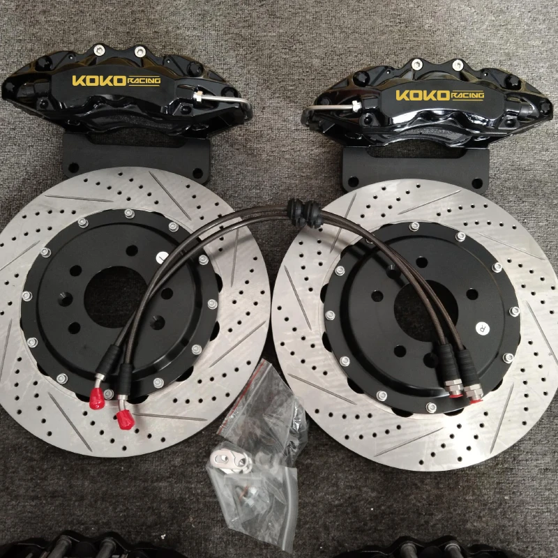 6 pot brake caliper repair kit 9040 racing car brakes upgrade for benz e300 e350 c260