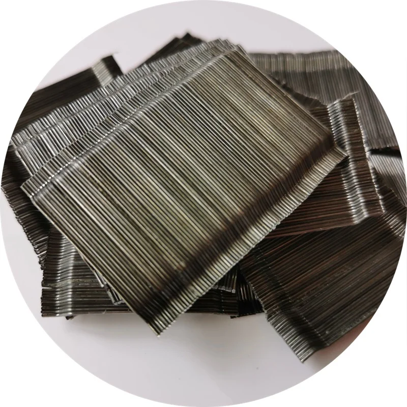 Yusen Manufacturing Steel Fiber In Straight Wave Waved Wavy Corrugated Price For Shotcrete Construction  Hydropower Stationi