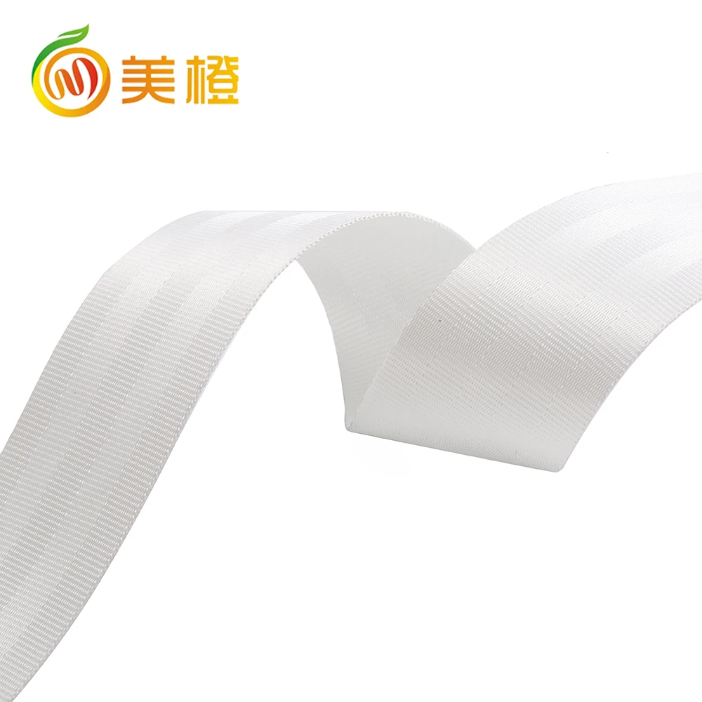 Полиэстер стандартные размеры белый цвет ремня безопасности