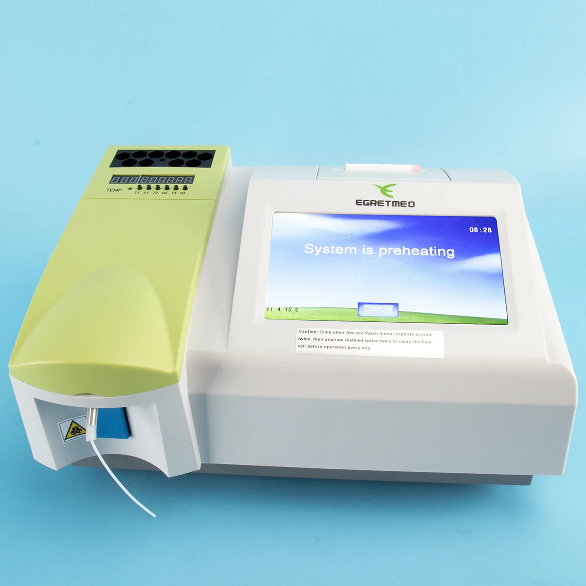 Analytical Instrument Lab Equipment Custom Design Veterinary Semi-Auto Blood Chemistry Analyzer