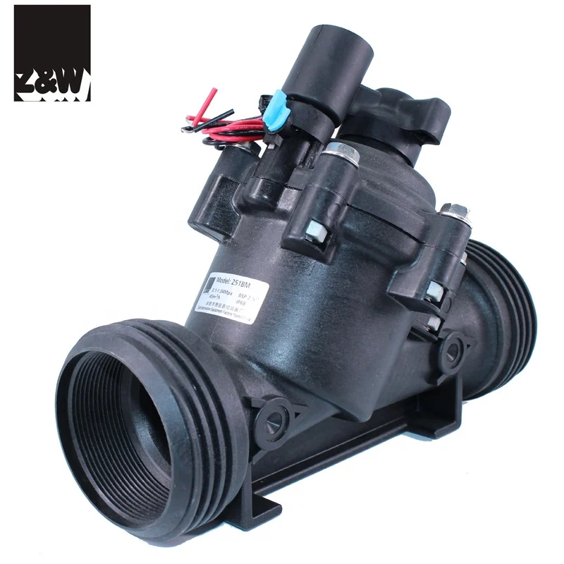 Электрический клапан соленоида 2,5 дюйма 2 1/2 дюйма для орошения сельского хозяйства