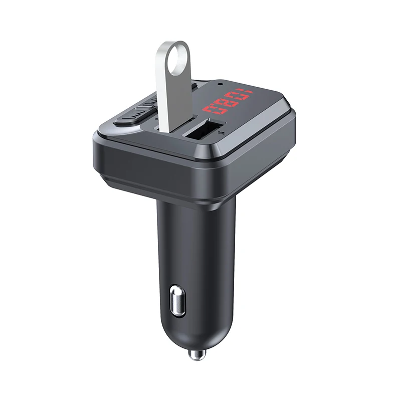 Factory direct FM audio converter MP4 player dual USB interface car phone charger