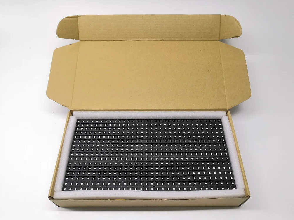  СВЕТОДИОДНЫЙ матричный модуль 64x64 P2.5 Полноцветный SMD 160x160 мм HUB75 1/32 сканирующая Светодиодная панель