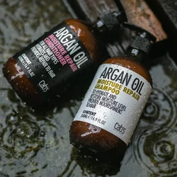 gan Travel Size Organic Argan Oil Keratin Biotin Hotel Hair Loss Shampoo And Conditioner for Black Women