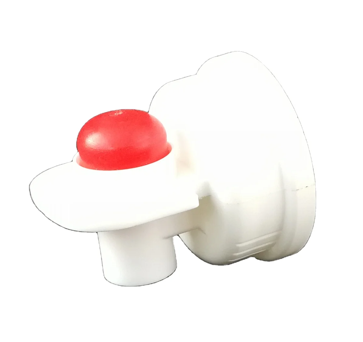 
High Quality 38 400 WHITE PRESS TAP WITH RED BUTTON 