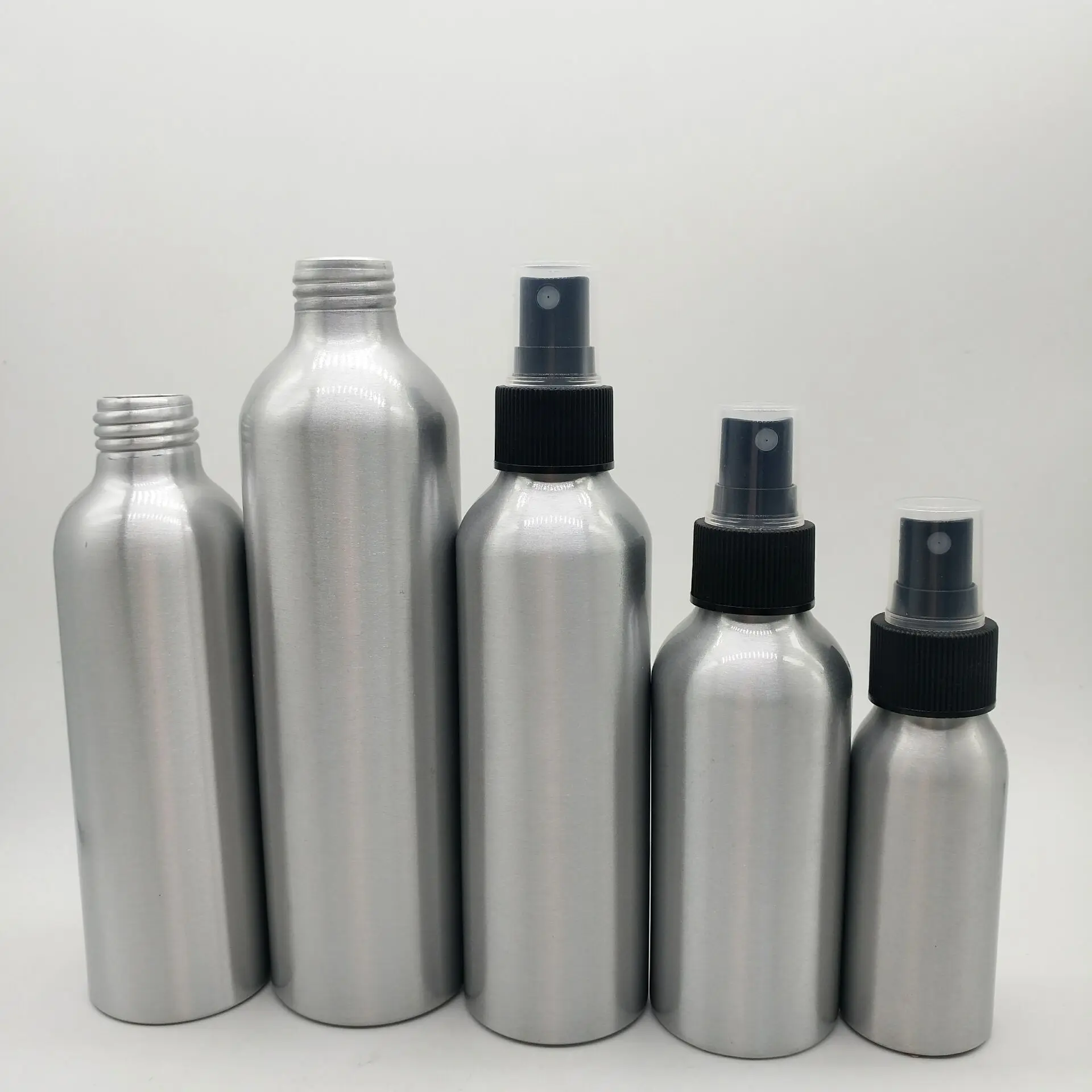  aluminium bottle spray 20 ml 30 50ml 100ml with lid 