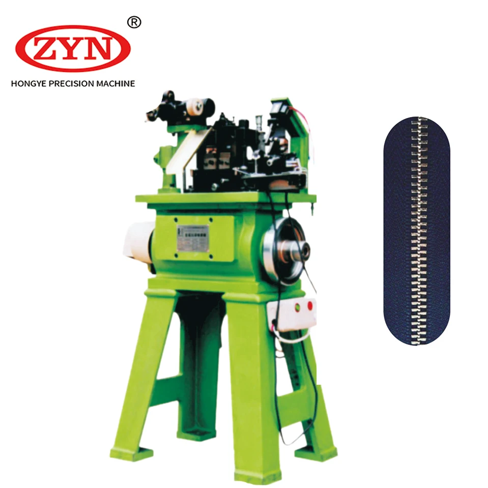 factory sales auto metal long chain making machine(wire) teeth making machine