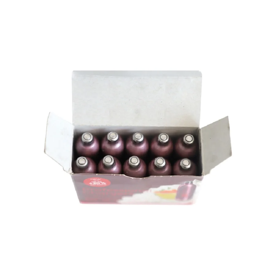 
Wholesale High Quality Pack Of 10 Rose Red Stainless steel Oxide Chargers Whipped Cream for Dessert Tools 