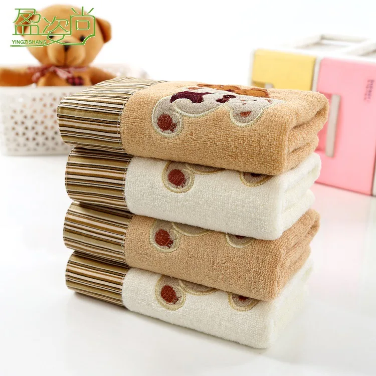 hot sale face terry towel 100 cotton jacquard hand towel with logo 32s good quality made in china wholesale