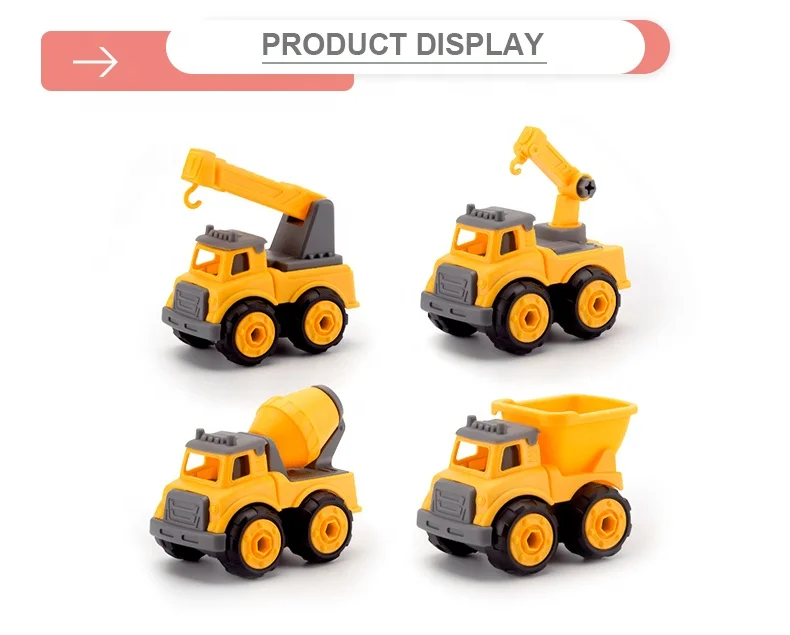 Engineering Creativity Diy Disassembly Tool Cars Disassembly Toy  for Kids