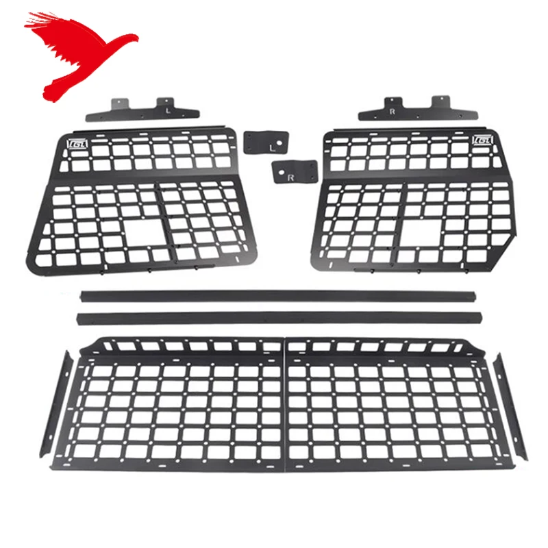 Car Accessories Rear Boot Trunk Window Modular Luggage Storage Organizer Shelf Kit For Mitsubishi Pajero V20 V33 V43 1991-1998