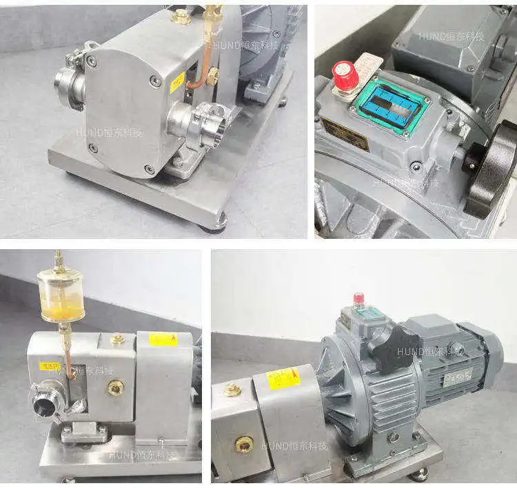 Stainless Steel Filling Metering Pump Special Delivery Pump For Food Industry
