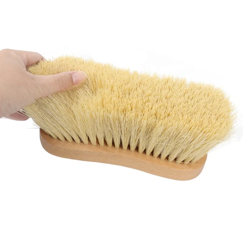 Factory Wholesale Custom Logo Horse Care Products Wooden Horse Grooming Brush