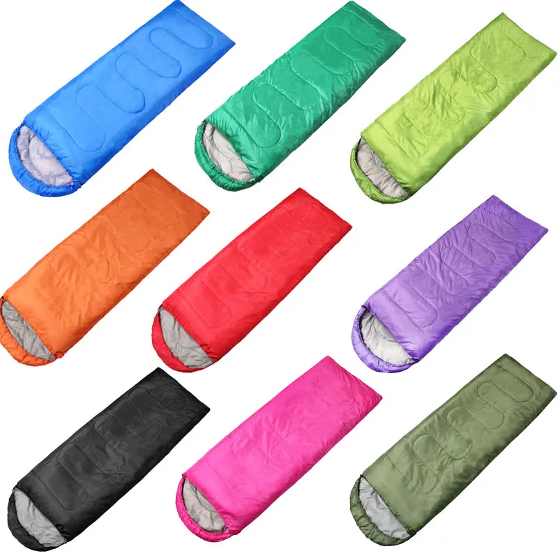 China factory supply cheap price 4 season outdoor camp light weight waterproof sleeping bag