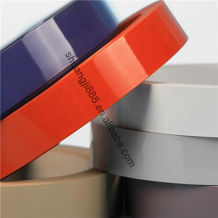 the 2022 new style High gloss colorful 18mm pvc edge banding from China