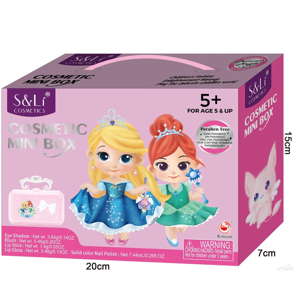 Toys For Girls Beauty Set Make Up Kids 3 4 5 6 7 8 Years Age Old Birthday Gifts Makeup Tools