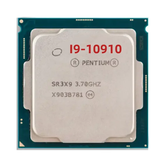 Used I9-10910 Computer CPU Processor 20M Cache, 3.6 GHz