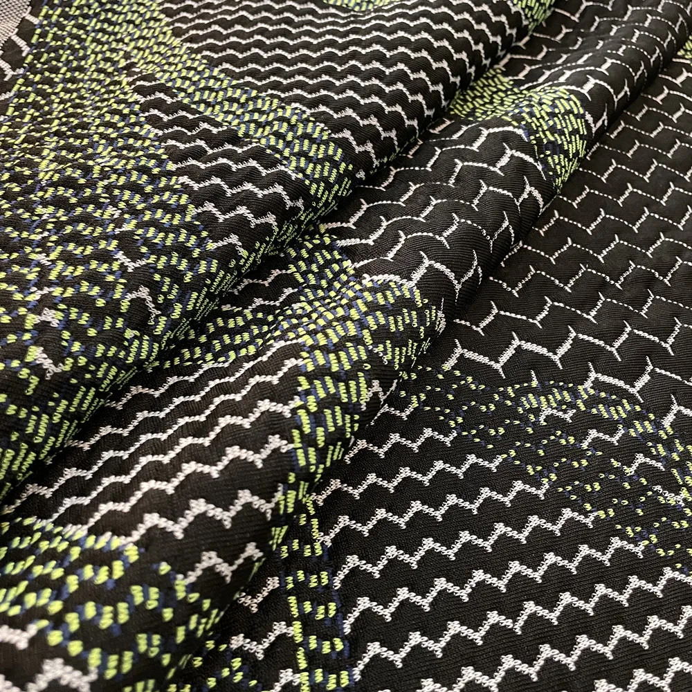 Home Textiles Brown Breathable 100% Polyester Fabric Mattress Knitted Fabric For Mattress