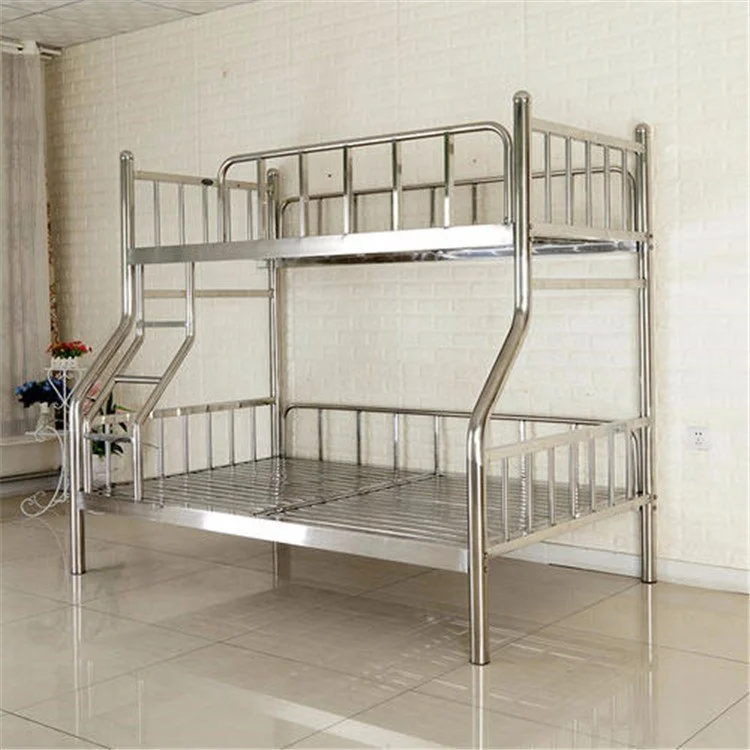Manufacture Steel Bunk Bed Furniture Bed Designs Double Decker Bedframe Twin Bed Frame for Kids