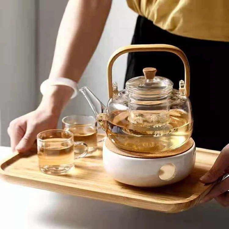 
New Style Teapots Modern Glass Tea Infusion Personalized Tea Pots 