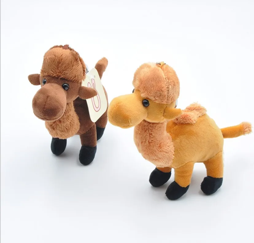 Good quality Desert animal plush camel stuffed toys plush camel custom keychain logo manufacturer
