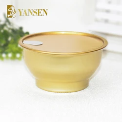 Горячая Распродажа 2021 65 мл 105 мл 160 мл круглая миска для упаковки птичьего гнезда алюминиевая банка с лазерной печатью