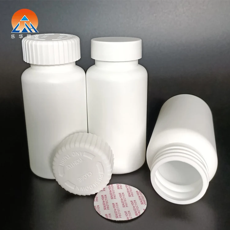 Beauty matte 100ml/150ml/200ml/250ml PET luxury empty plastic vitamin dietary nutritional supplement tablet pill capsule bottle