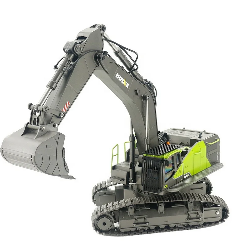 Hot Sale HUINA 1593 1/14 scale 2.4GHz 22CH Crawlers Excavator Engineering Vehicle Truck