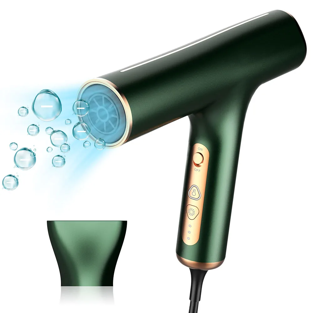 
Practical gift professional hair dryer home minimalism look high speed 110000 rpm auto clean LED display hairdryer 