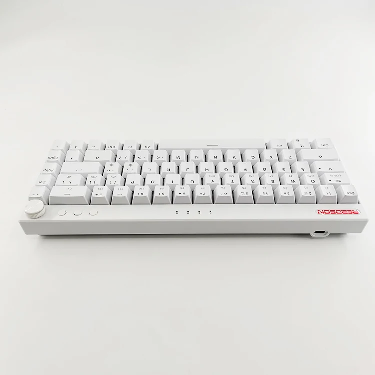 Factory high quality 68 mechanical keyboard fashion portable three-mode RGB cheap gamingg keyboard