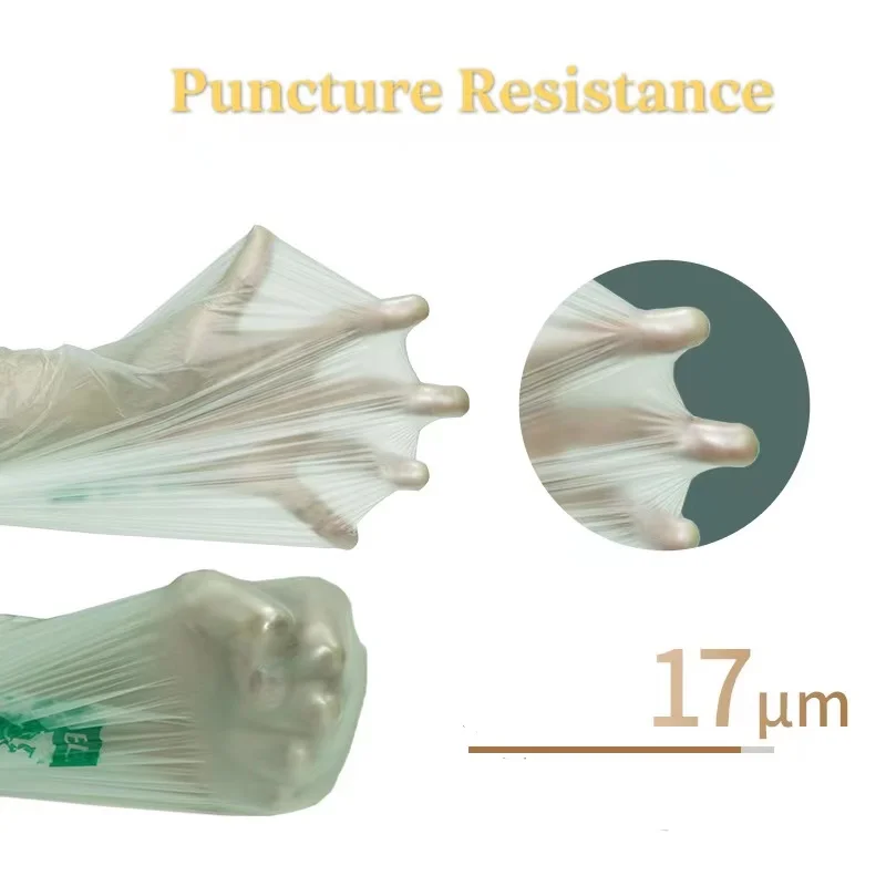 Superbio 100% biodegradable 13 Gallon Kitchen Drawstring Trash Bags Compostable Tall Kitchen Garbage Bags