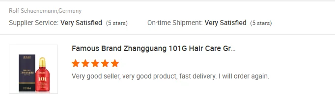 Zhangguang 101 Organic Hair Treatment Oil Control Hair Care Product