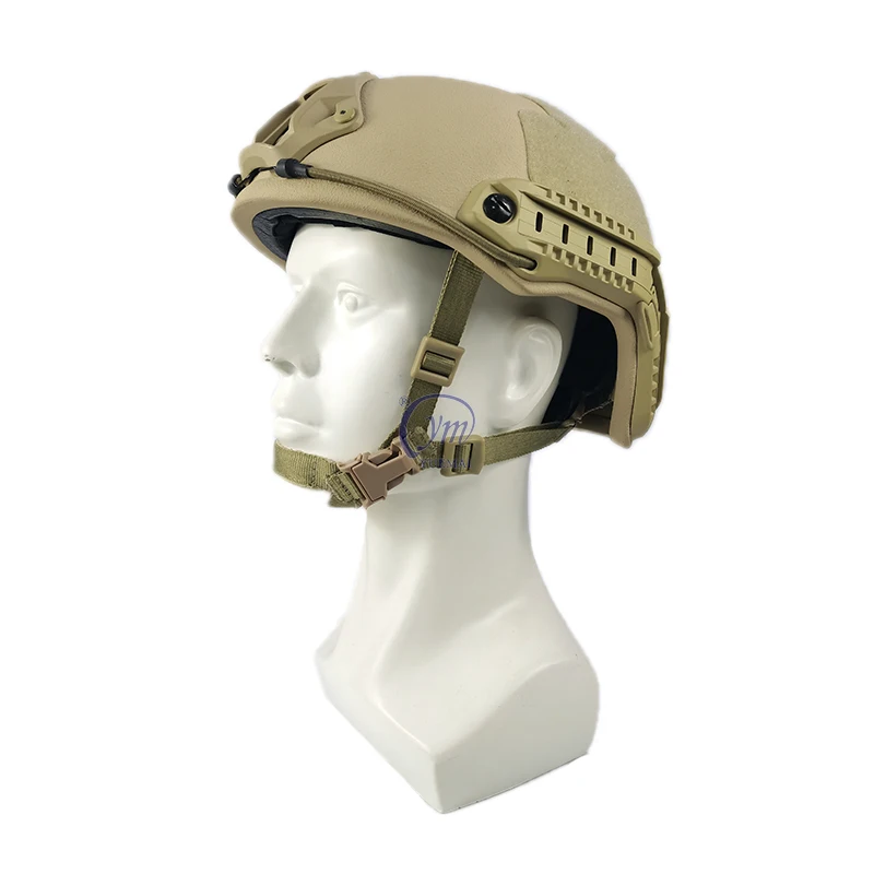YUEMAI Tactical Military Fast Lightweight NIJ IIIA PE/Aramid Ballistic Bulletproof Helmet