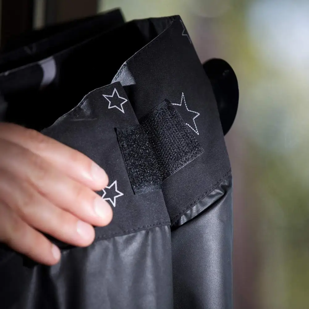 Custom wholesale Portable Blackout Shades Curtains Temporary Blackout Blinds Clever Window Blackout Solution for Baby