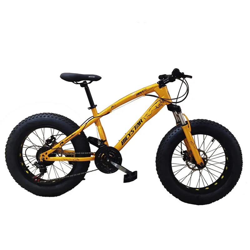 20 inch colored fat tire steel frame in alloy wheel cash on delivery in India fat tyre 21 gear fat tyre bicycle for men