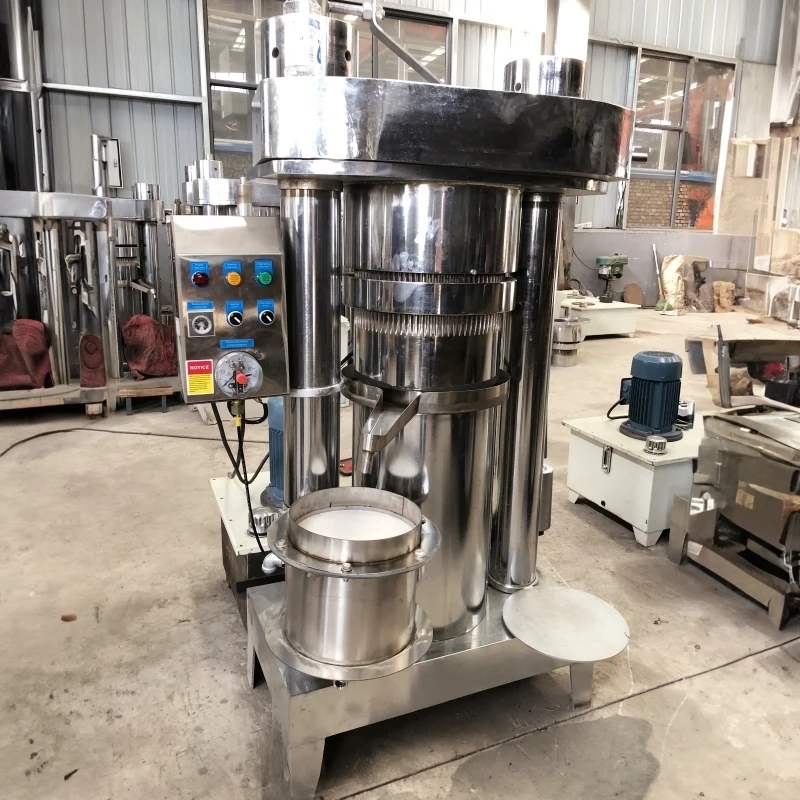 6yz-360 Press Machine Hydraulic High Oil Output With 60 Mpa Pressure Sesame Seeds For Plants Oil 304 Stainless Steel And Steel