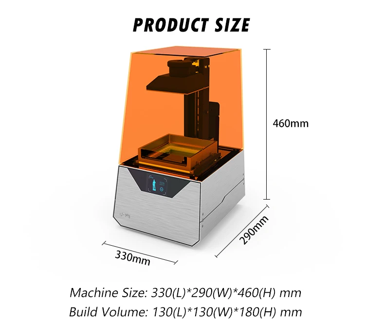 Dazz Dazzle High Quality Industrial Grade Desktop Sla 3d Printer High Precision Rapid Forming Jewelry Dental 3d Printer