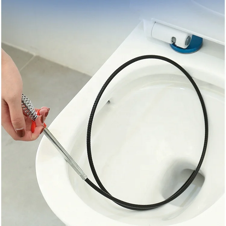 Wholesale Pipe Clean Hook Dredging Tools Clog Remover Flexible Hair Cleaner Drain Dredging Tool
