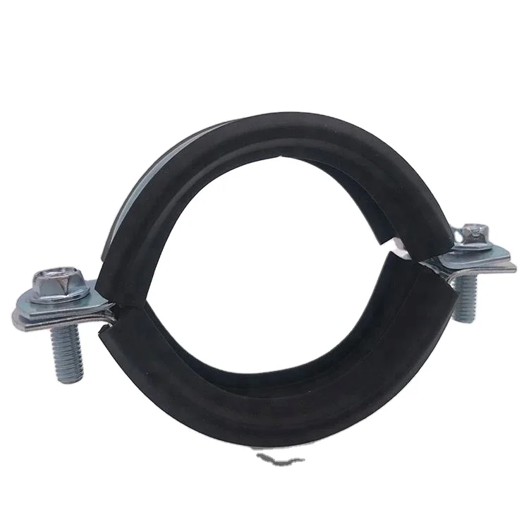 Оцинкованные трубные зажимы сварочные зажимы M8 с резиной