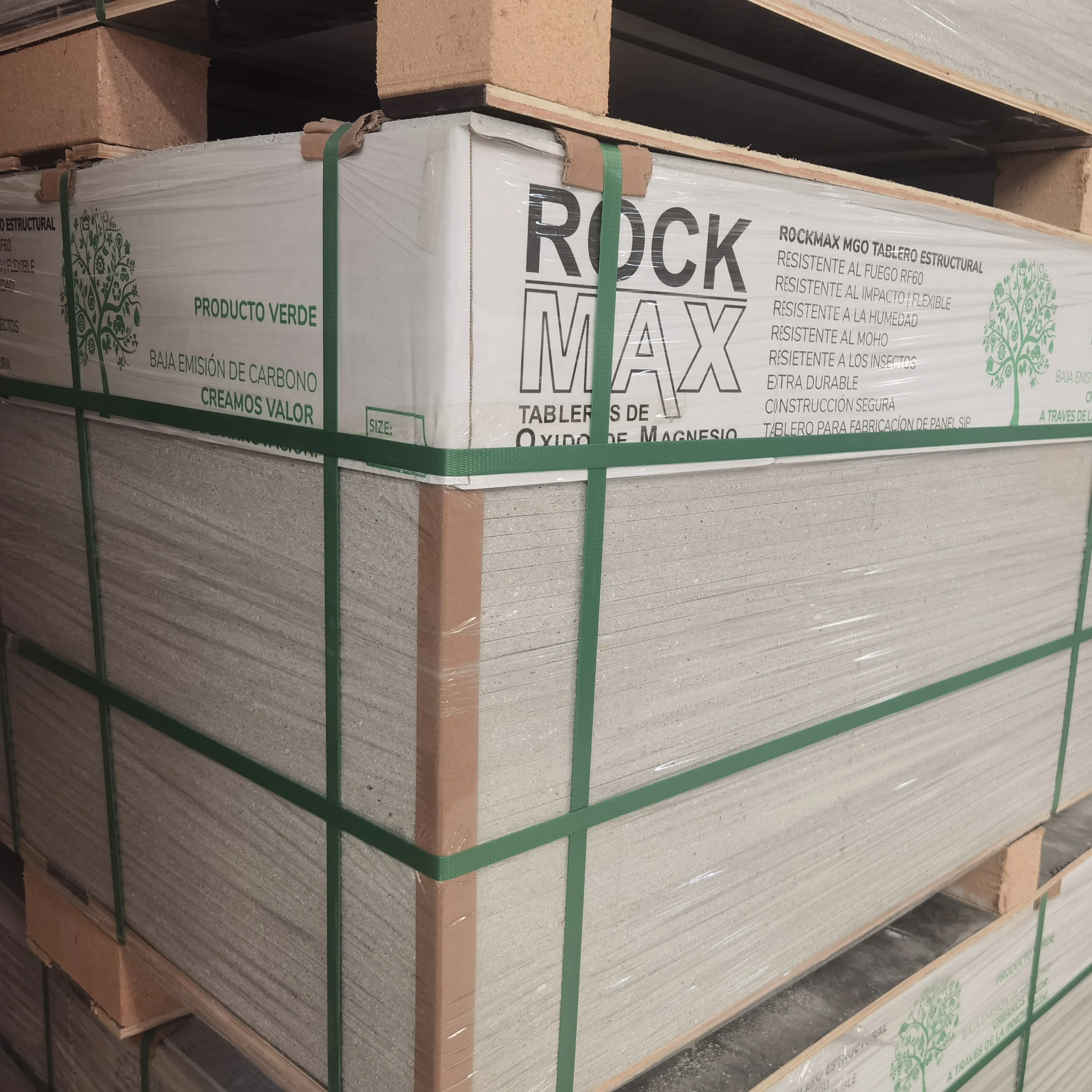 High standard  fireproof partition mgo wall board