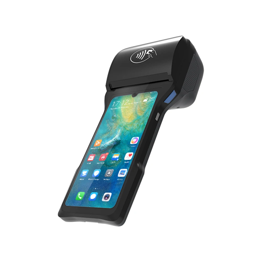 Portable Handheld Android 12 POS with 80mm Thermal Printer Touch Screen Wireless Terminal POS 32GB Optional Z93