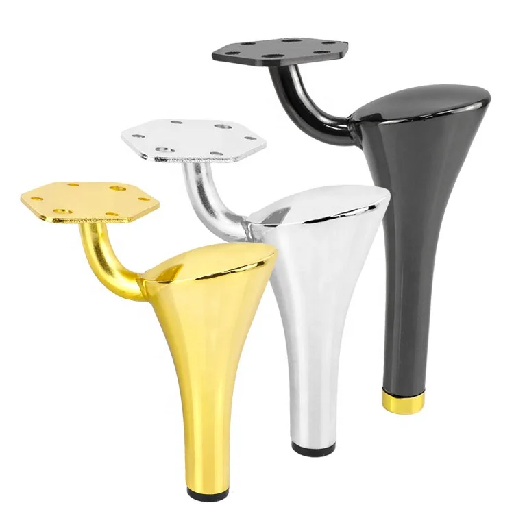 WINSTAR  metal table leg Newest design modern Middle Eastern country hot sale gold chrome sofa leg furniture leg