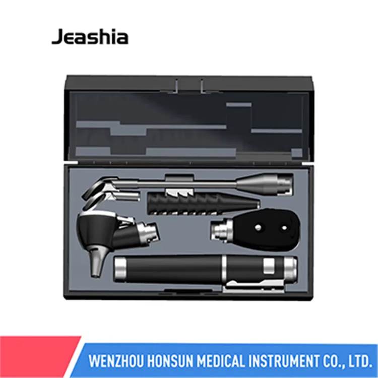 Gift package ENT endoscope ophthalmoscope ear otoscope portable tongue depressor blade holder