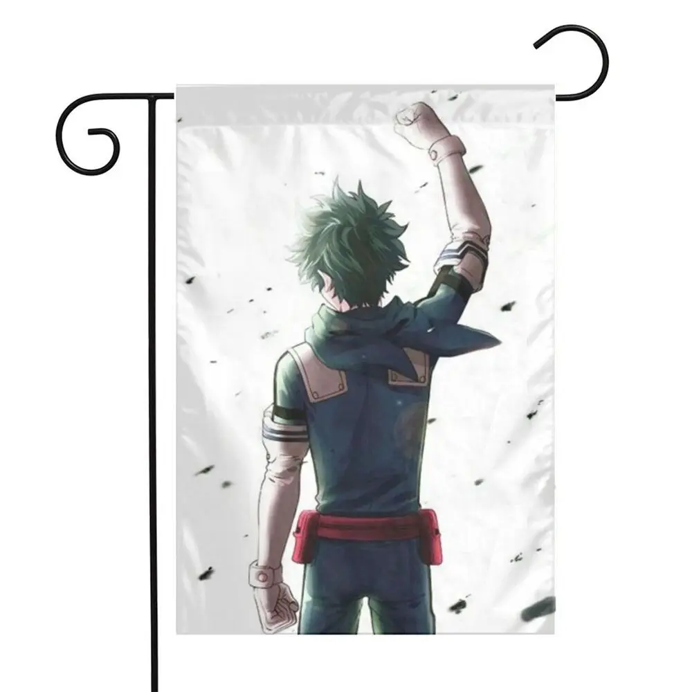 Japanese Anime My Hero Academia Decor Garden Flag 12*18 in Banner