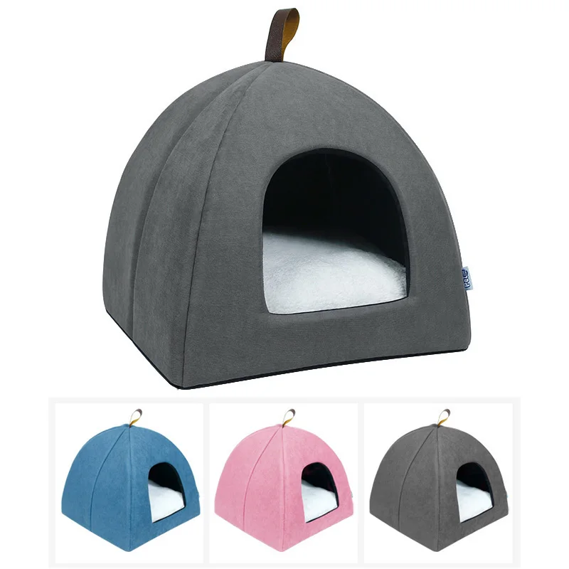 Portable Pet Cat Dog Cage House Playpen Folding Fence Hamster Hedgehog Small Animals Breathable Puppy Cat Rabbit Guinea Pig Beds