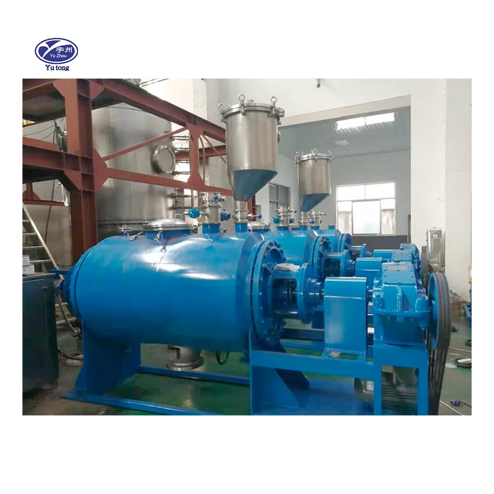 Hot Sale vacuum paddle rake dryer equipment for pharmaceutical / methyl cellulose / hydrofluoric acid
