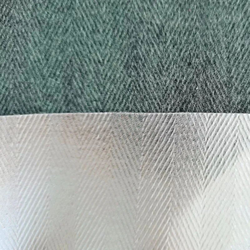 Fireproof Aluminum Foil Fabric For Apron Aramid Coated Aluminum Foil Fabric Heat Insulation Fabric