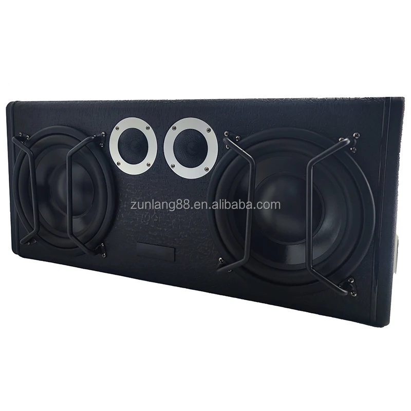 Car subwoofers box Strong Bass 10 inch Subwoofer speaker RMS 200W Dual Car Active Subwoofer