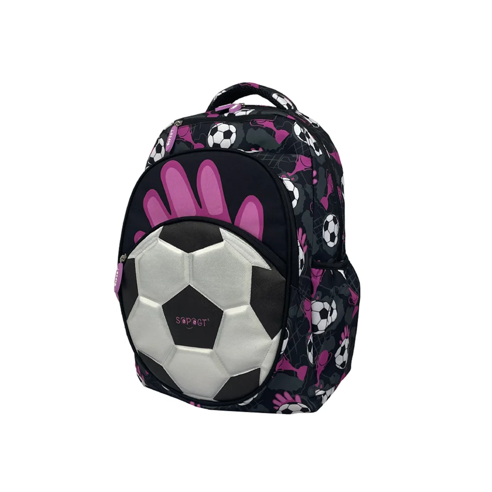 Football Laptop Backpacks 20 Inches Back to School Backpack Set Travel Daypack Large Bookbags for Teens Girls Women Students